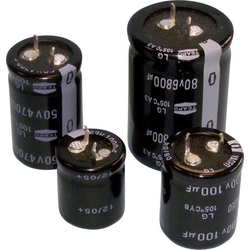 Teapo SLG688M025S1A5R25K elektrolytický kondenzátor Snap In  10 mm 6800 µF 25 V 20 % (Ø x v) 25 mm x 25 mm 1 ks