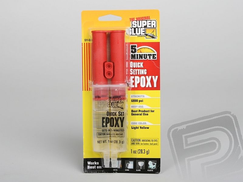 Super Glue EPOXY 5min 28,3g (1oz) v dávkovači ZAP
