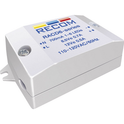 Recom Lighting RACD06-350 LED zdroj konstantního proudu 6 W  350 mA 22 V/DC  Provozní napětí (max.): 264 V/AC