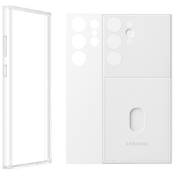 Samsung Frame Case zadní kryt na mobil Samsung Galaxy S23 Ultra bílá