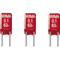 Wima MKS0C032200C00KSSD 1 ks fóliový kondenzátor MKS radiální  0.22 µF 63 V/DC 10 % 2.5 mm (d x š x v) 4.6 x 3 x 7.5 mm