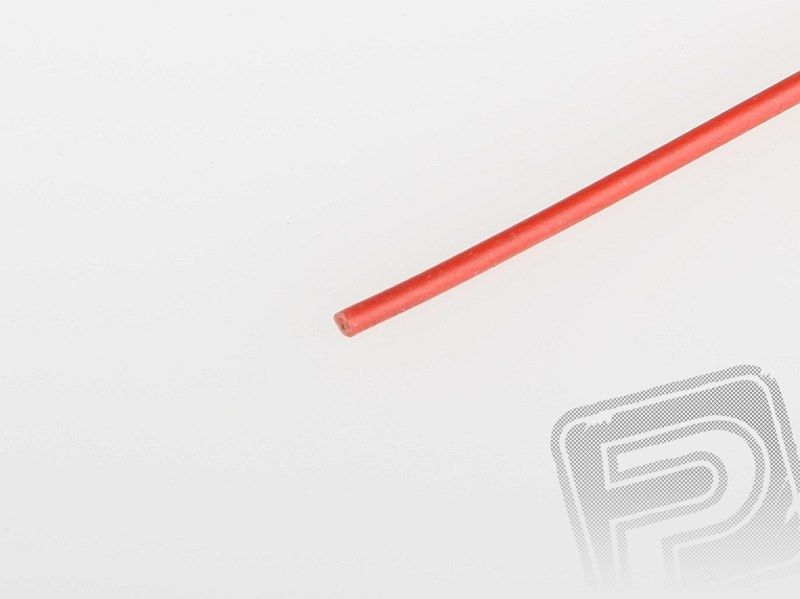 Kabel silikon 0.5mm2 1m (červený) PELIKAN