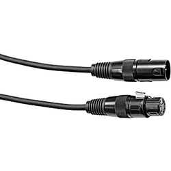 Eurolite 5-Pol DMX propojovací kabel [1x XLR zástrčka 5pólová - 1x XLR zásuvka 5pólová ] 5.00 m