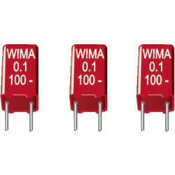 Wima MKS2G031001K00KSSD 1 ks fóliový kondenzátor MKS radiální  0.1 µF 400 V/DC 10 % 5 mm (d x š x v) 7.2 x 7.2 x 13 mm