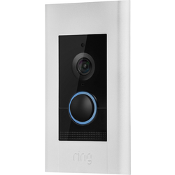 ring 8VR1E7-0EU0 domovní IP/video telefon 8VR1E7-0EU0 LAN, Wi-Fi kompletní sada pro 1 rodinu niklová (satinovaná), perlově bílá, černá
