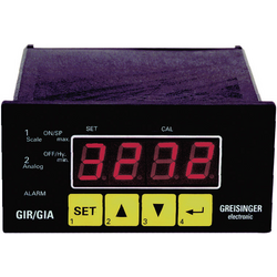 Greisinger GIR 2002  GIR 2002 0 - 1 V/0 - 2 V/0 - 10 V/0 - 50 mV/4 - 20 mA/0 - 20 mA/0 - 10 kHz/0 - 9 999 ot./min