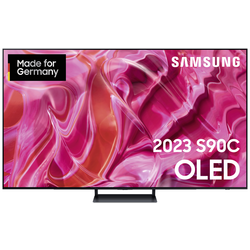 Samsung OLED 4K S90C OLED TV 163 cm 65 palec Energetická třída (EEK2021) F (A - G) CI+, DVB-C, DVB-S2, DVBT2 HD, Smart TV, UHD, WLAN černá