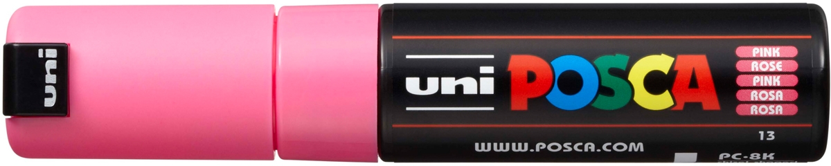 Akrylový popisovač UNI POSCA PC-8K 8mm - růžová