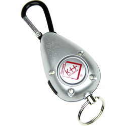 kh-security kapesní alarm   stříbrná  s LED  100190