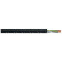 Faber Kabel 031581 vícežílový kabel H03VV-F 4 G 0.75 mm² černá metrové zboží