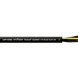 LAPP ÖLFLEX® CLASSIC BLACK 110 řídicí kabel 2 x 1.50 mm² černá 1120306-1 metrové zboží