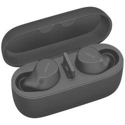 Jabra Evolve2 Buds  špuntová sluchátka Bluetooth® stereo černá Redukce šumu mikrofonu, Potlačení hluku Nabíjecí pouzdro, Vypnutí zvuku mikrofonu