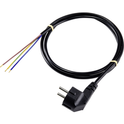 Sygonix SY-5043480 napájecí kabel  černá 3.00 m