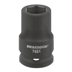 Matador 76810600 vnější šestihran vložka zástrčného klíče nárazového šroubováku 60 mm 1"