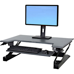 Ergotron WorkFit-T nástavec na stůl pro práci vsedě i ve stoje Rozsah výšky: 38 cm (max) černá