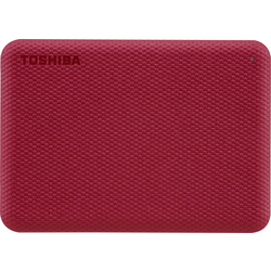 Toshiba Canvio Advance 1 TB externí HDD 6,35 cm (2,5") USB 3.2 (Gen 1x1) červená HDTCA10ER3AA