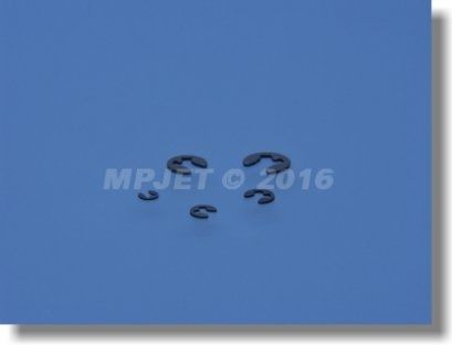 MPJet 0750 Pojistný třmenový kroužek 1,5mm 10ks