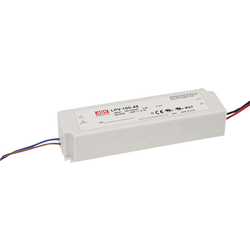 Mean Well LPV-100-12 napájecí zdroj pro LED konstantní napětí 102 W 0 - 8.5 A 12 V/DC bez možnosti stmívání, ochrana proti přepětí