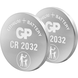 GP Batteries GPCR2032 knoflíkový článek CR 2032 lithiová  3 V 2 ks