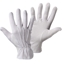 L+D worky Trikot Dot 1004-10 bavlna pracovní rukavice  Velikost rukavic: 10, XL EN 420 CAT I 1 pár