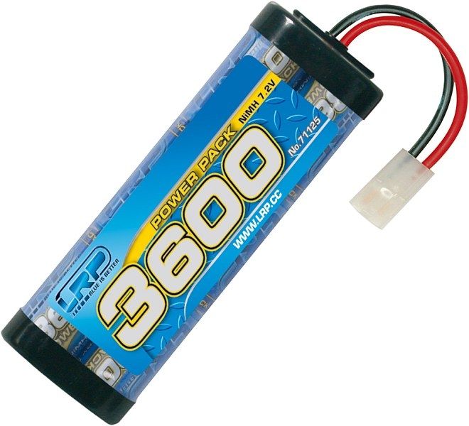 Power Pack 3600 - 7.2V - 6 článkový NiMH Stickpack LRP Electronic