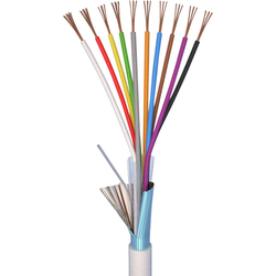 ELAN 20101 alarmový kabel LiYY 10 x 0.22 mm² bílá metrové zboží