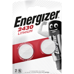 Energizer CR2430 knoflíkový článek CR 2430 lithiová 290 mAh 3 V 2 ks