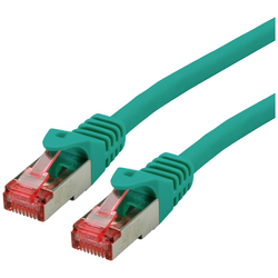 Roline 21.15.2635 RJ45 síťové kabely, propojovací kabely CAT 6 S/FTP 5.00 m zelená  1 ks