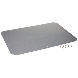 Fibox Mounting plate (730x530x2 mm) Galvanized steel, for size 800x600x300 montážní deska  ocel pozinkovaná  1 ks