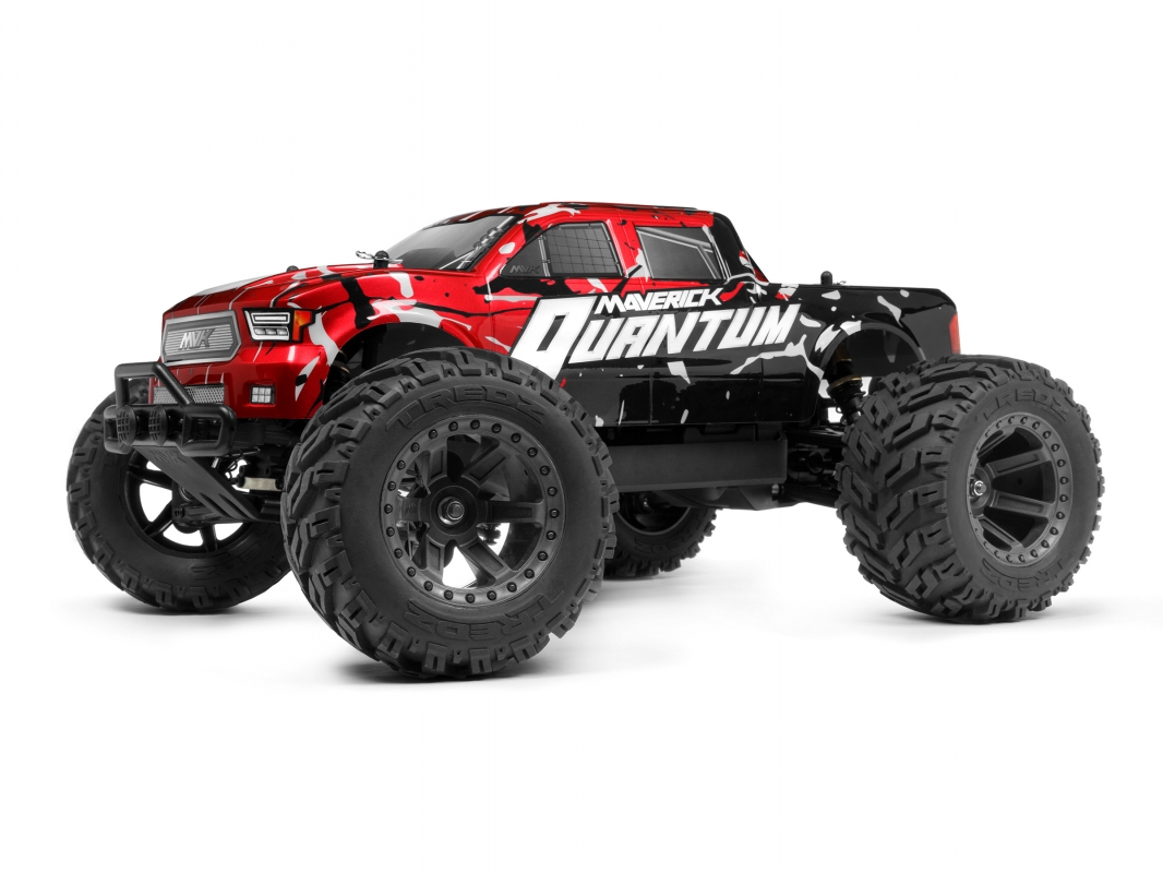 Quantum MT 1/10 4WD Monster Truck - Červený