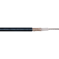 Kash 607514 koaxiální kabel vnější Ø: 10.30 mm RG213 50 Ω 60 dB černá metrové zboží