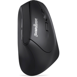 Perixx Perimice-715 II Bezdrátová ergonomická myš bezdrátový optická černá 5 tlačítko 2000 dpi ergonomická