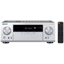 Pioneer VSX-935M2-S AV receiver 7 x 170 W stříbrná Bluetooth®, AirPlay, Dolby Atmos®, audio s vysokým rozlišením, USB, internetové rádio