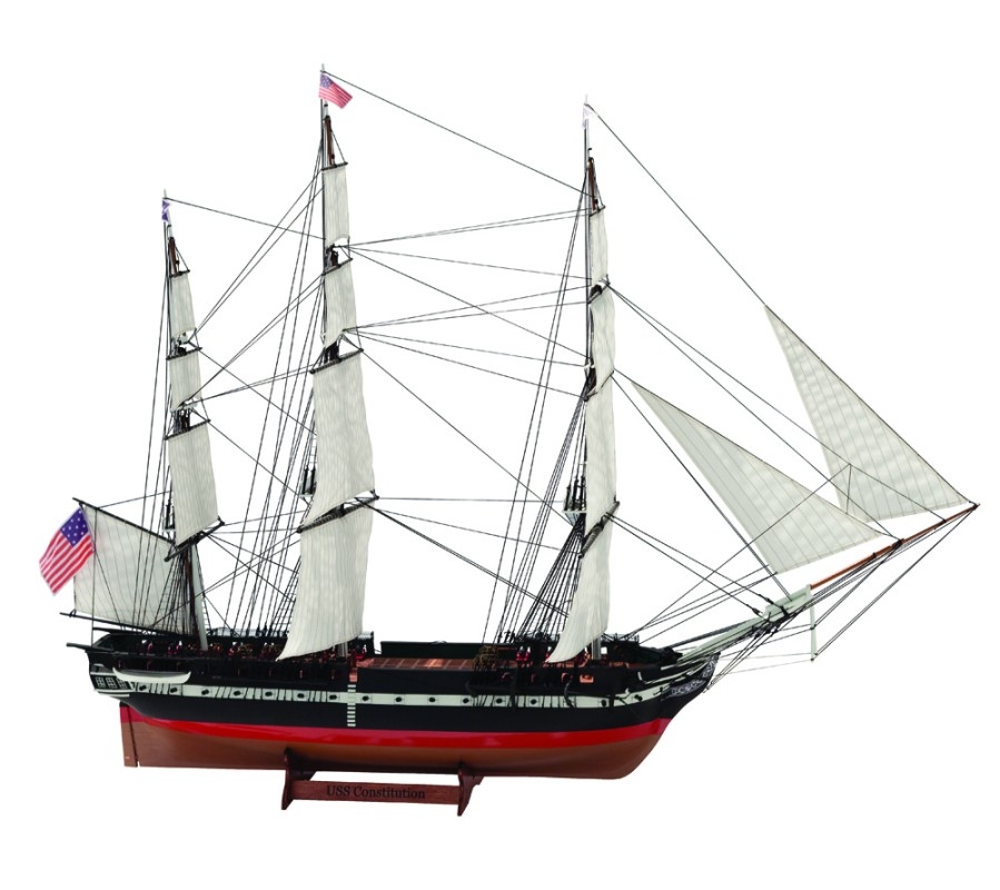 USS Constitution 1:100 Billing Boats