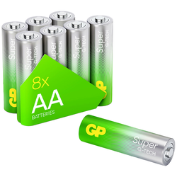 GP Batteries GPPCA15AS624 tužková baterie AA alkalicko-manganová 1.5 V 8 ks