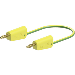 Stäubli LK-4A-F10 měřicí kabel [ - ] 75 cm, žlutá, zelená, 1 ks