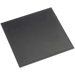Gainta G505015L kryt  plast ABS  černá (d x š x v) 50 x 50 x 1.5 mm 1 ks