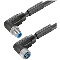 Weidmüller 2455290150 připojovací kabel pro senzory - aktory M12 zástrčka 1.50 m Počet pólů: 4+PE 1 ks