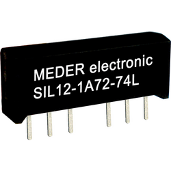 StandexMeder Electronics SIL24-1A72-71D relé s jazýčkovým kontaktem 1 spínací kontakt 24 V/DC 0.5 A 10 W SIL-4