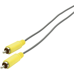 SpeaKa Professional cinch digitální digitální audio kabel [1x cinch zástrčka - 1x cinch zástrčka] 3.00 m žlutá, šedá