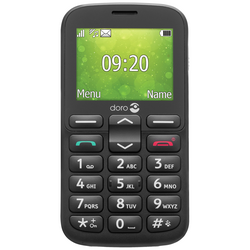 doro 1380 mobilní telefon Dual SIM černá