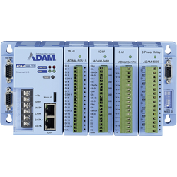 Advantech ADAM-5000L DA & C systém pro Ethernet Modbus , RTU     12 V/DC, 24 V/DC
