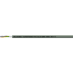 Helukabel 49563 kabel pro energetické řetězy S-TRONIC-PVC 4 x 0.25 mm² šedá 100 m