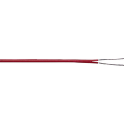 LAPP 65202-1 lanko/ licna ÖLFLEX® 180 SiZ 2 x 0.75 mm² červená metrové zboží