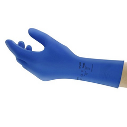 Ansell 87245075 AlphaTec®  rukavice pro manipulaci s chemikáliemi  Velikost rukavic: 7.5, 8 EN 388:2016, EN 420-2003, EN 374-5, EN 388-2003, EN ISO 21420:2020, EN 374-1, CE 0493  1 pár