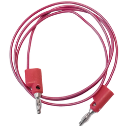 Mueller Electric BU-2020-A-60-2 měřicí kabel [banánková zástrčka 4 mm - banánková zástrčka 4 mm ] 1.5 m, červená, 1 ks