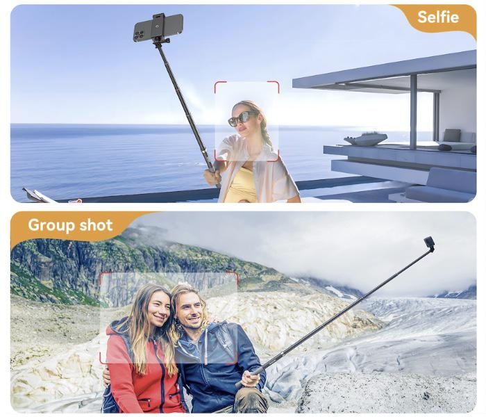 Prodlužující selfie tyč na kameru Insta360 X3 / X2 / One RS (1,2m) STABLECAM