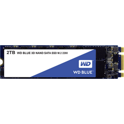 WD Blue™ 2 TB interní SSD disk SATA M.2 2280 M.2 SATA 6 Gb/s Retail WDS200T2B0B