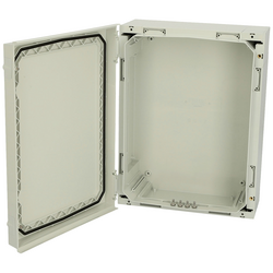 Fibox NEO PC 423215 G 4810002 skřínka na stěnu 420 x 320 x 150 polykarbonát odolný proti korozi  šedobílá (RAL 7035) 1 ks