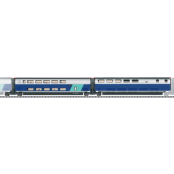 TRIX H0 T23489 Sada doplňkových vozů 3 k TGV Euroduplex SNCF
